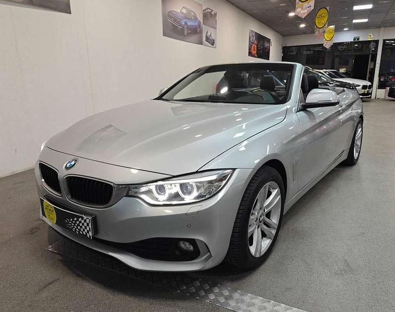 Usado BMW 420 184 HP (135 kW) 2014 Cinzento Cabrios
