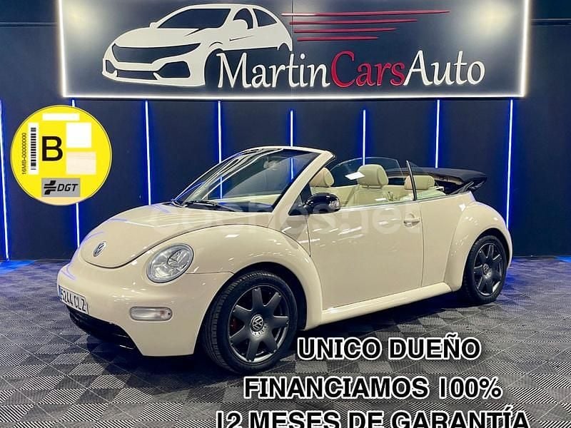 Beige Usado 2003 VW Beetle Descapotable | 7999 € (Un poco caro) - Imagen 1/4