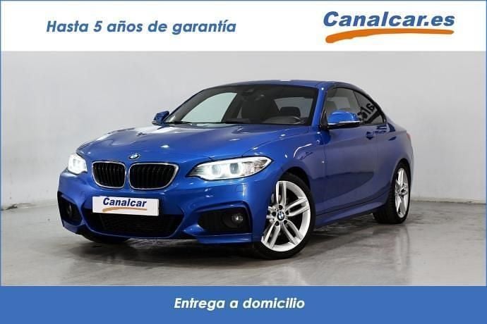 Usado BMW 220 190 CV (139 kW) 2015 Azul Coupe