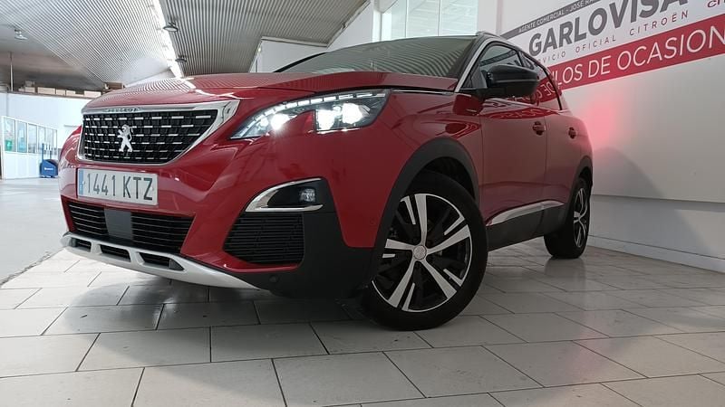 Granate Usado 2019 Peugeot 3008 GT-line SUV | 24.900 € - Imagen 1/4