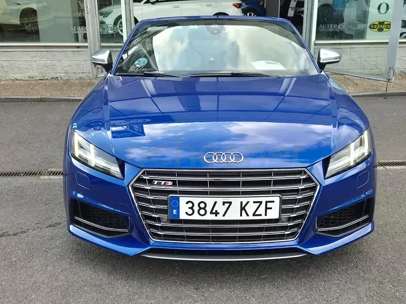 Usado Audi TT Roadster S-Line 310 CV (228 kW) 2017 Azul Descapotable