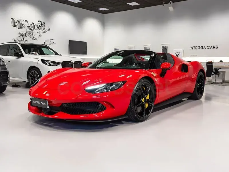 Usado Ferrari 296 842 CV (619 kW) 2024 Rojo Coupe