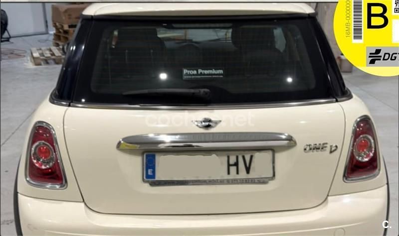 Usado Mini One D 95 CV (69 kW) 2016 Blanco Utilitario