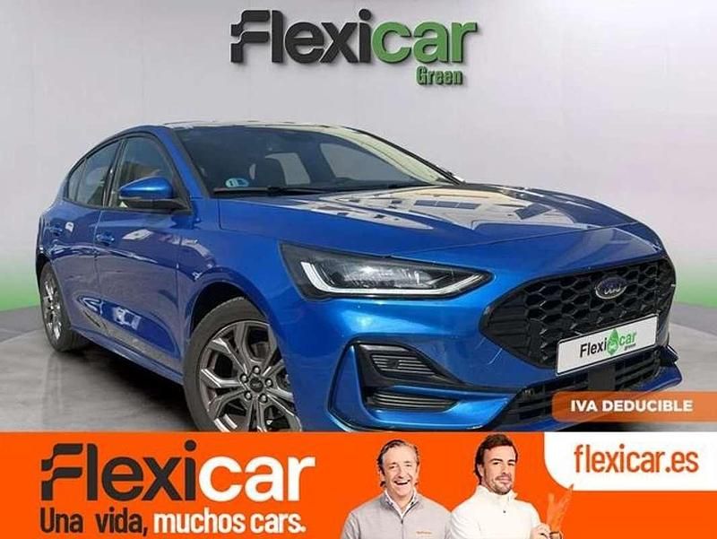 Usado Ford Focus ST-Line 125 CV (91 kW) 2023 Azul Berlina