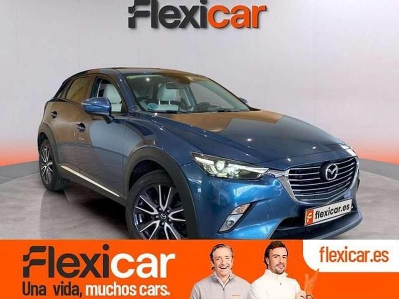 Azul Usado 2018 Mazda CX-3 Luxury SUV | 12.690 € (Super precio) - Imagen 1/4