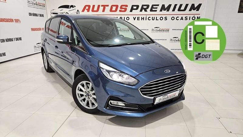 Azul Usado 2022 Ford S-MAX ST-Line Monovolumen | 21.990 € (Super precio) - Imagen 1/4