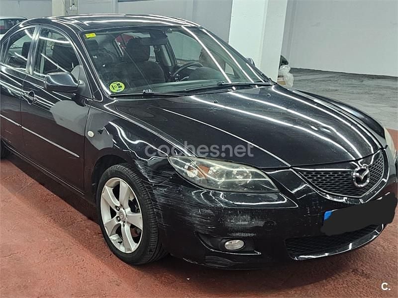 Usado Mazda 3 Sportive 150 CV (110 kW) 2004 Negro Berlina