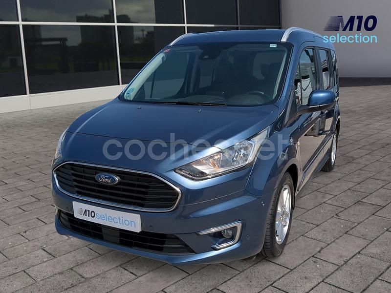 Azul Usado 2019 Ford Tourneo Connect Titanium Monovolumen | 21.990 € (Precio justo) - Imagen 1/4