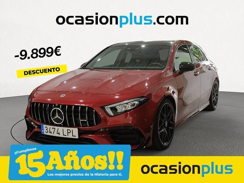 Rojo Usado 2021 Mercedes A45 AMG AMG Berlina | 50.390 € (Super precio) - Imagen 1/4