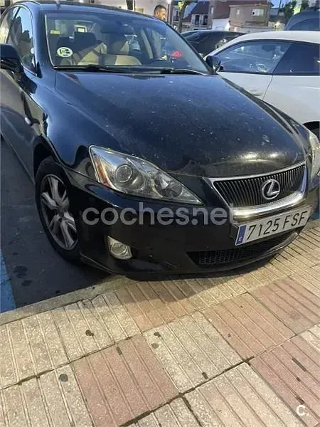 Usado Lexus IS220d Luxury Line 177 CV (130 kW) 2008 Negro Berlina