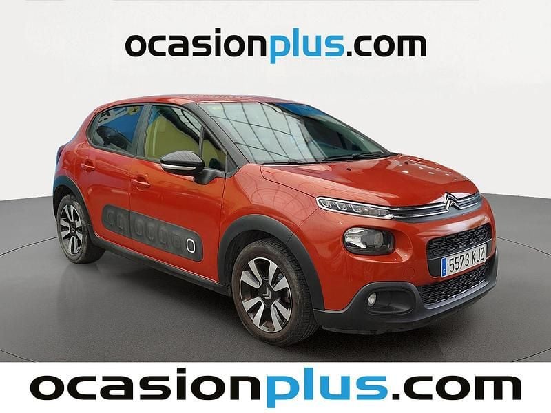 Usado Citroën C3 Feel 75 CV (55 kW) 2018 Naranja Utilitario