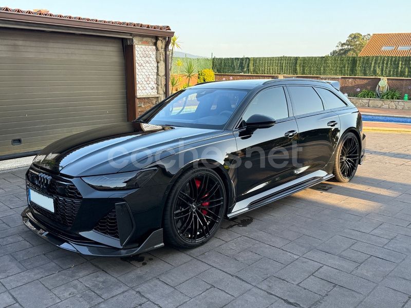 Negro Usado 2021 Audi RS6 Familiar | 114.900 € (Un poco caro) - Imagen 1/4