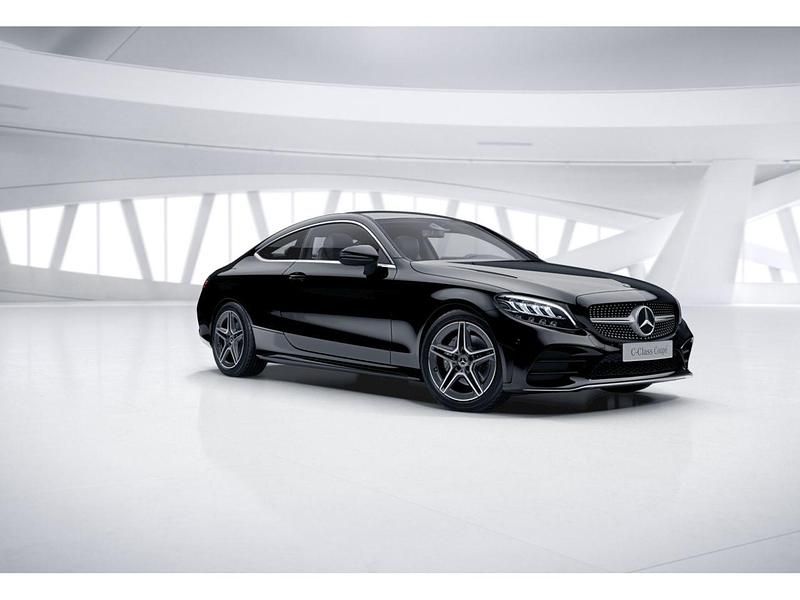 Usado Mercedes C220 194 CV (142 kW) 2020 Pintura unicolor negra Coupe