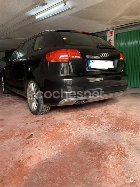 Usado Audi A3 Ambition 105 CV (77 kW) 2007 Negro Utilitario