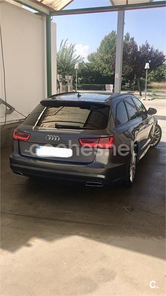 Usado Audi A6 S-Line 190 CV (139 kW) 2015 Gris / plata Familiar