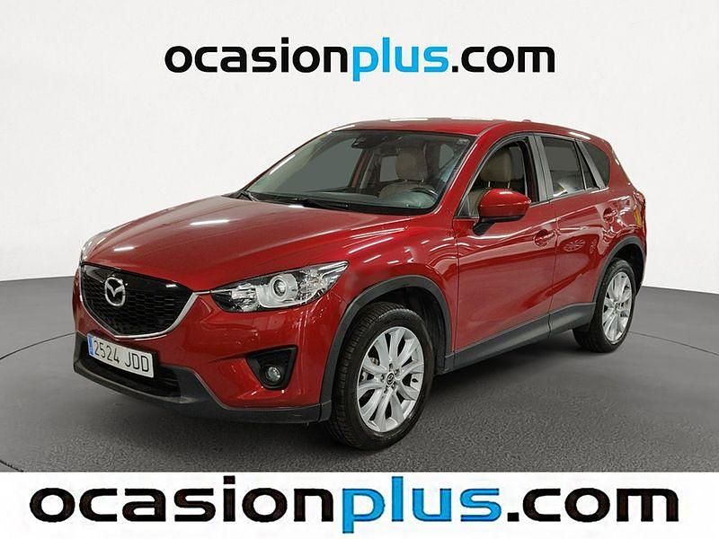 Rojo Usado 2015 Mazda CX-5 Luxury SUV | 14.200 € (Precio justo) - Imagen 1/4