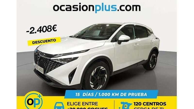 Blanco Usado 2025 Nissan Qashqai N-Connecta SUV | 24.082 € (Super precio) - Imagen 1/4