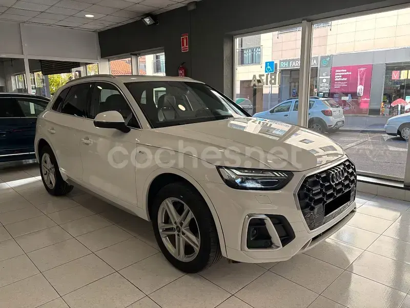 Usado Audi Q5 S-Line 204 CV (150 kW) 2022 Blanco SUV