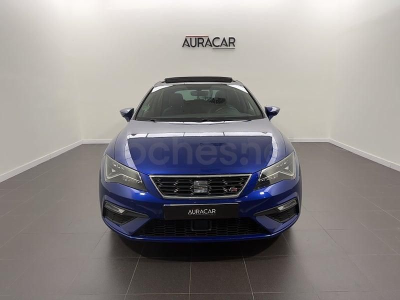 Usado Seat Leon FR 150 CV (110 kW) 2019 Azul Berlina