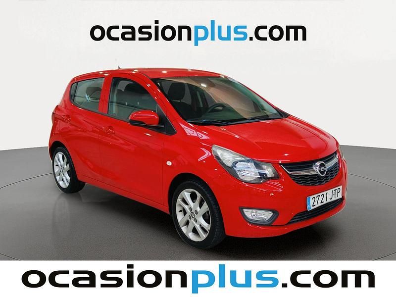 Usado Opel Karl Selective 75 CV (55 kW) 2016 Rojo Utilitario