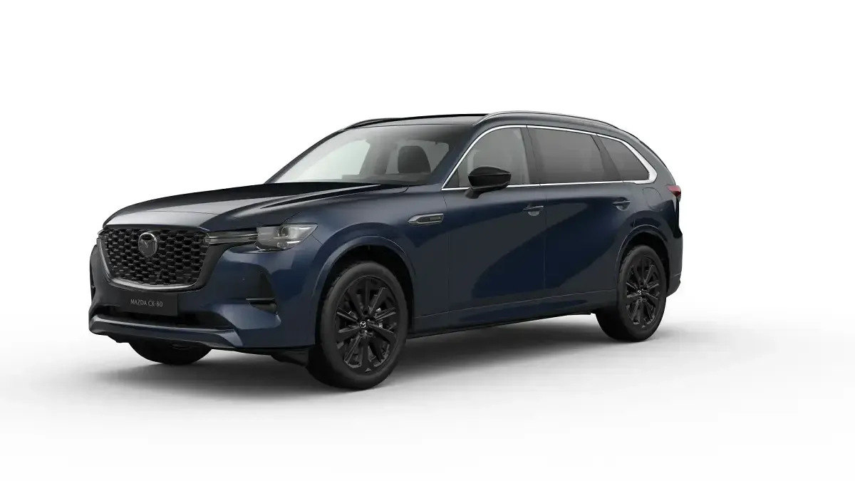 Nieuw Mazda CX-80 Homura-Line 254 PK (186 kW) 2026 Blauw SUV