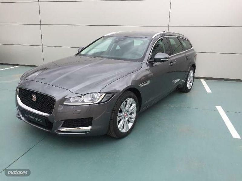 Gris Usado 2017 Jaguar XF Sportbrake Prestige Familiar | 16.200 € - Imagen 1/4