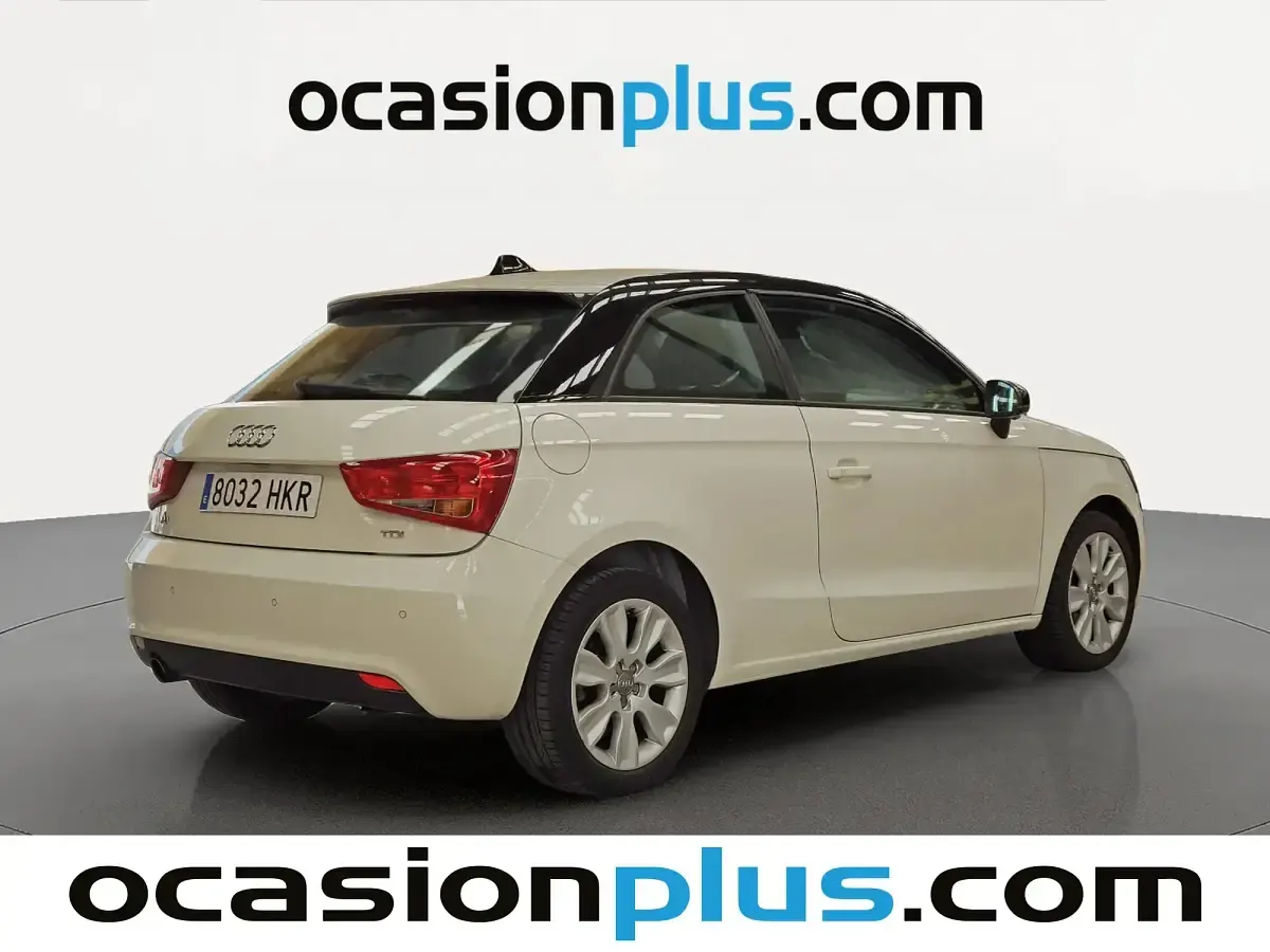 Usado Audi A1 Ambition 90 CV (66 kW) 2012 Blanco Utilitario