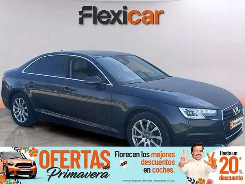 Usado Audi A4 150 CV (110 kW) 2017 Gris Familiar