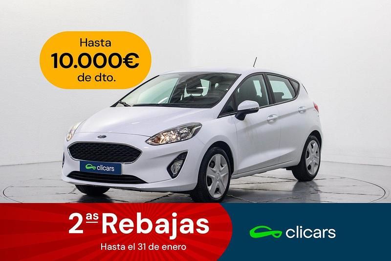 Blanco Usado 2019 Ford Fiesta Trend Berlina | 12.390 € (Precio justo) - Imagen 1/4