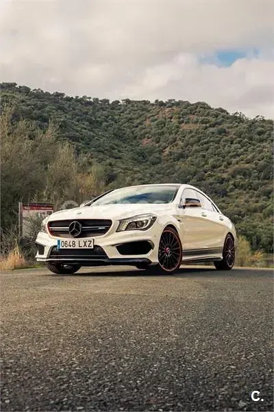 Usado Mercedes CLA45 AMG AMG 360 CV (264 kW) 2016 Blanco Coupe