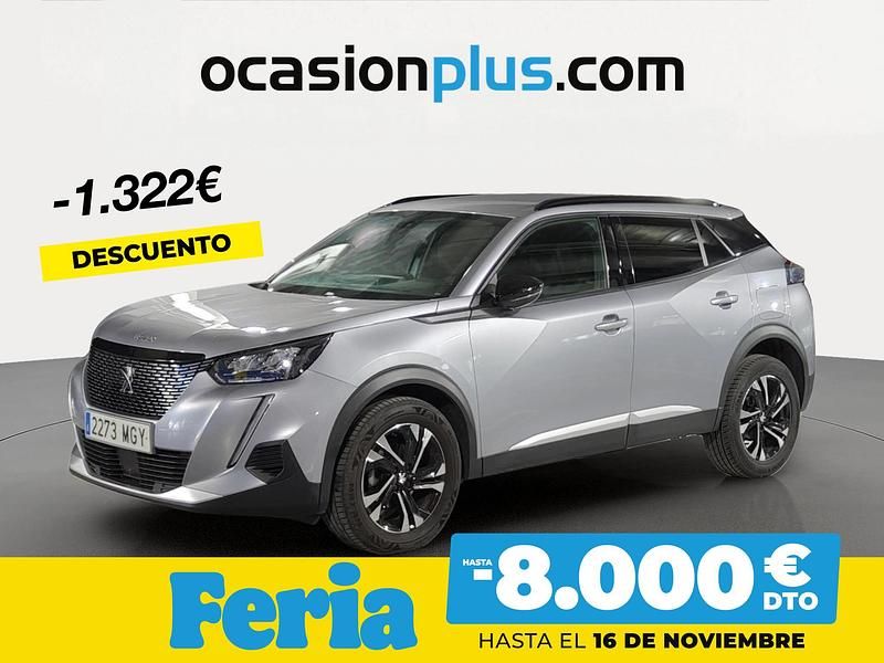 Gris Usado 2023 Peugeot 2008 Allure SUV | 14.550 € (Precio justo) - Imagen 1/4