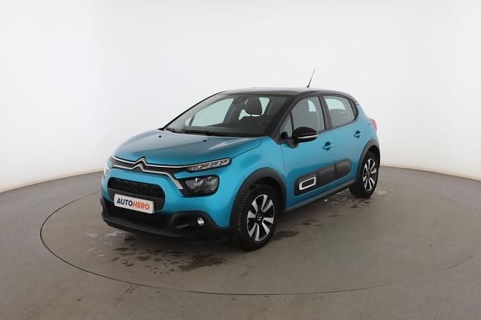 Usado Citroën C3 Feel 102 CV (75 kW) 2021 Azul Utilitario