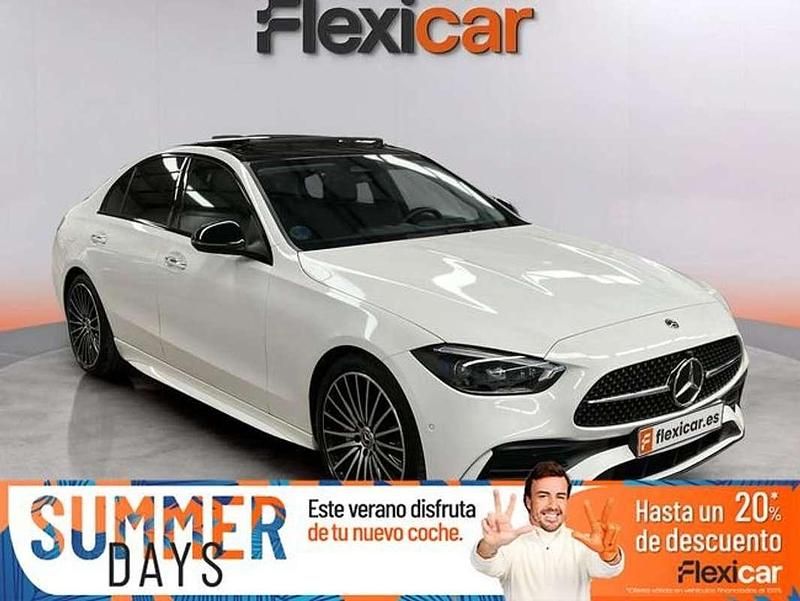 Blanco Usado 2022 Mercedes C220 Berlina | 34.980 € (Precio justo) - Imagen 1/4