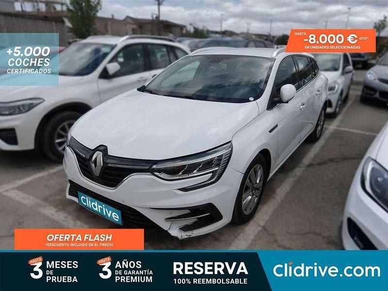 Usado Renault Mégane GrandTour Business 116 CV (85 kW) 2021 Blanco Familiar