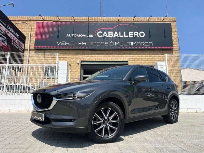 Gris / plata Usado 2018 Mazda CX-5 Sky SUV | 24.490 € (Un poco caro) - Imagen 1/4