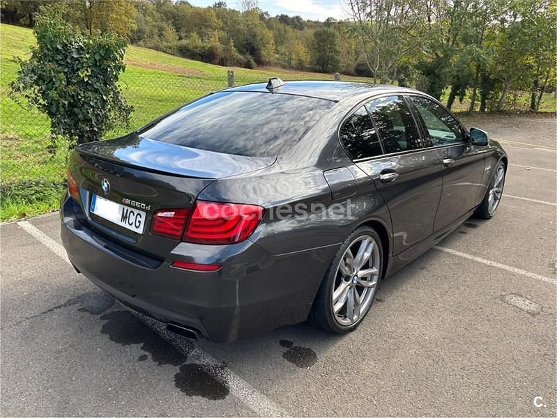 Usado BMW M550 381 CV (280 kW) 2012 Negro Berlina