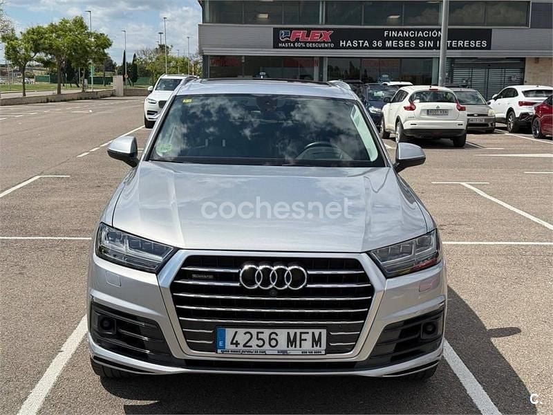 Usado Audi Q7 Design 333 CV (244 kW) 2016 Gris / plata SUV