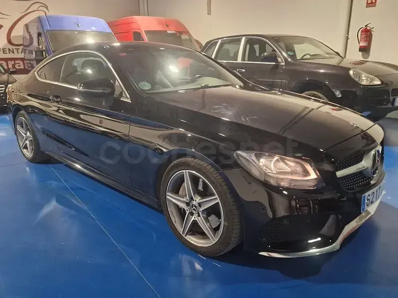 Usado Mercedes C250 204 CV (150 kW) 2017 Negro Coupe
