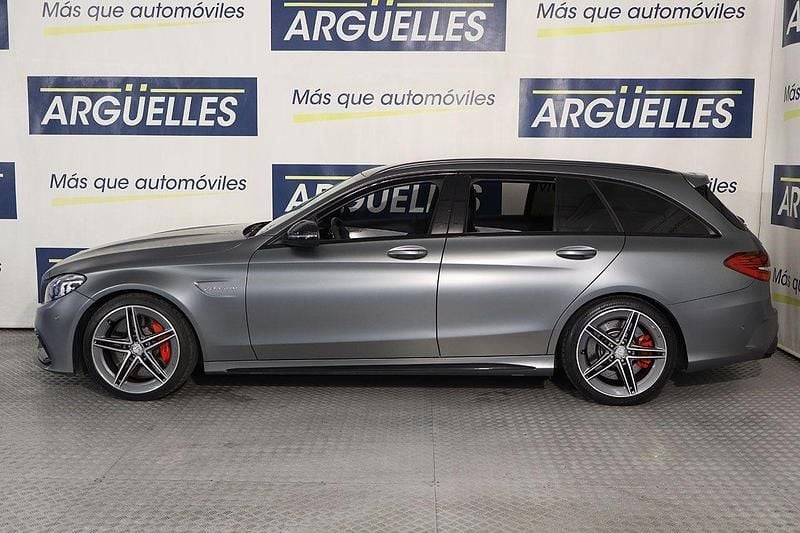 Usado Mercedes C63S AMG AMG 510 CV (375 kW) 2019 Gris Familiar
