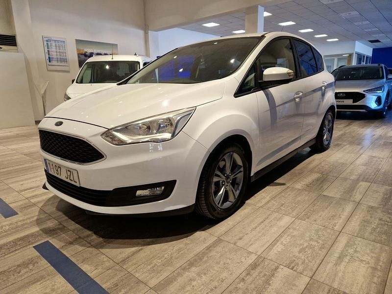 Blanco Usado 2017 Ford C-MAX Trend+ Monovolumen | 12.900 € (Caro) - Imagen 1/4