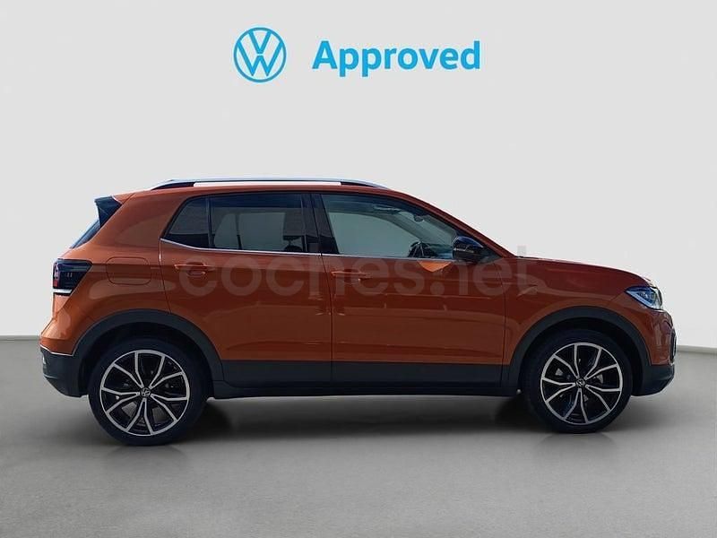 Usado VW T-Cross Sportline 110 CV (80 kW) 2021 Naranja SUV