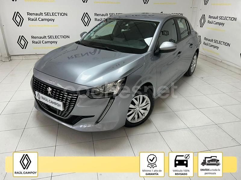 Gris / plata Usado 2021 Peugeot 208 Active Utilitario | 11.500 € (Precio justo) - Imagen 1/4