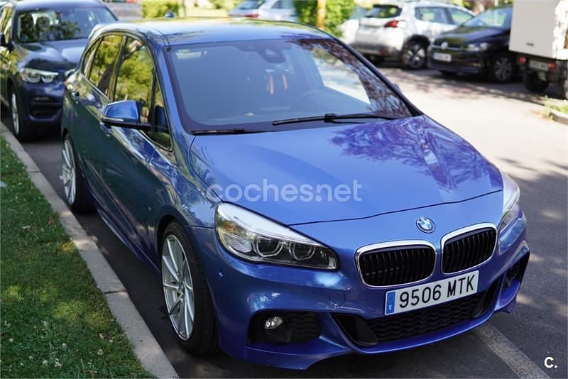 Azul Usado 2017 BMW 216 Active Tourer Monovolumen | 15.999 € (Caro) - Imagen 1/4