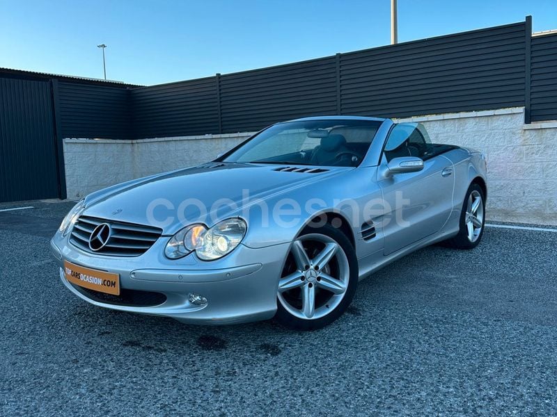 Gris / plata Usado 2006 Mercedes SL350 Descapotable | 23.499 € (Super precio) - Imagen 1/4