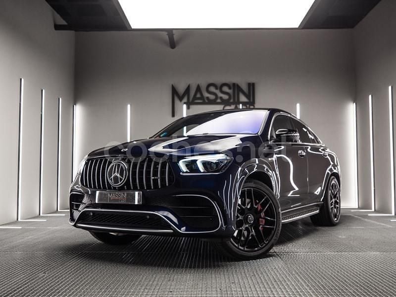 Usado Mercedes GLE63 AMG 612 CV (450 kW) 2021 Azul Coupe