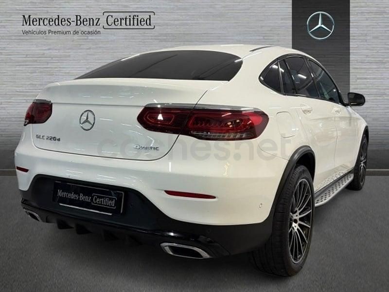 Usado Mercedes GLC220 194 CV (142 kW) 2022 Blanco Coupe
