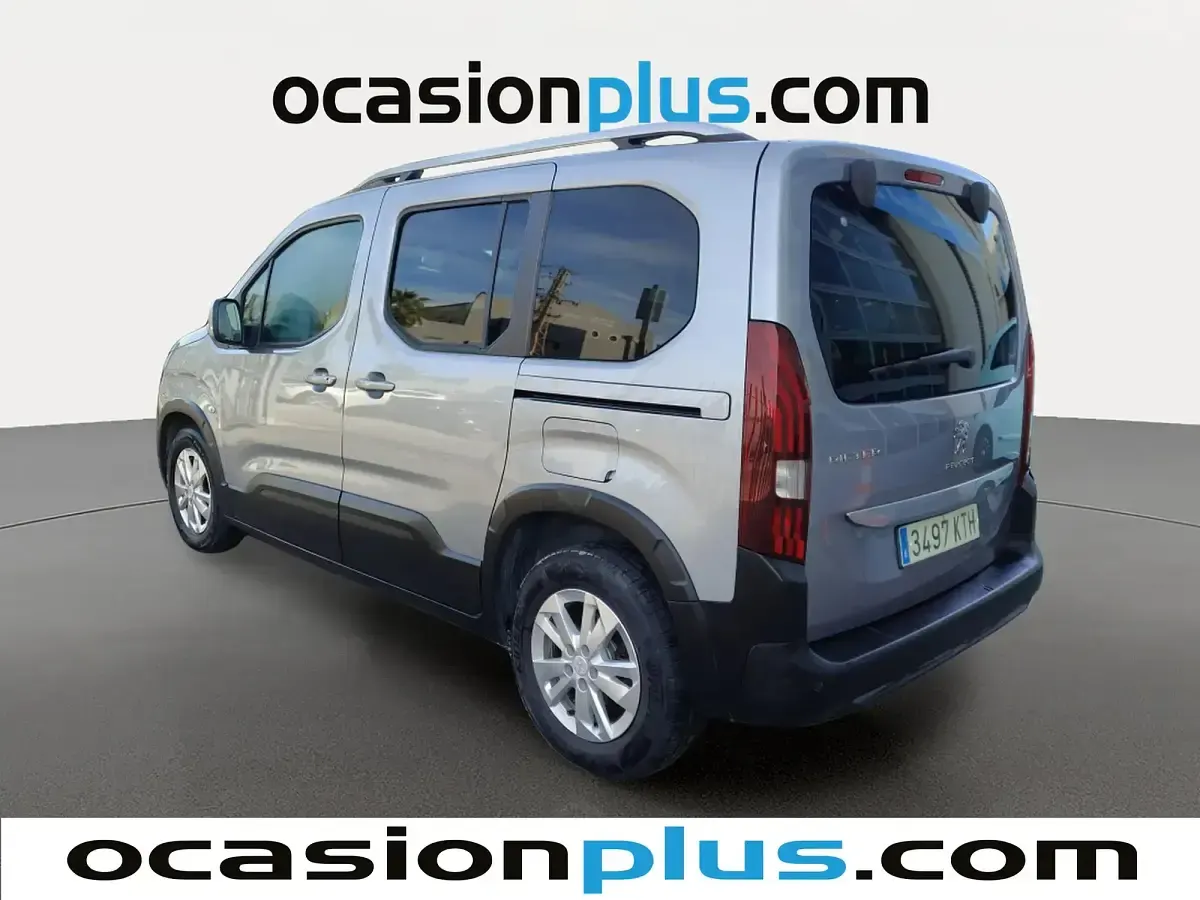 Usado Peugeot Rifter Active 130 CV (95 kW) 2019 Gris Monovolumen