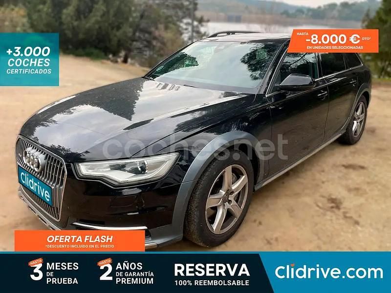 Negro Usado 2013 Audi A6 Allroad Premium Familiar | 16.190 € (Precio justo) - Imagen 1/3