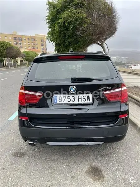 Usado BMW X3 177 CV (130 kW) 2013 Negro SUV