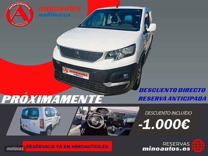 Blanco Usado 2020 Peugeot Rifter Active Monovolumen | 11.890 € (Super precio) - Imagen 1/4